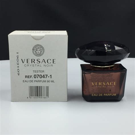 versace crystal noir tester.